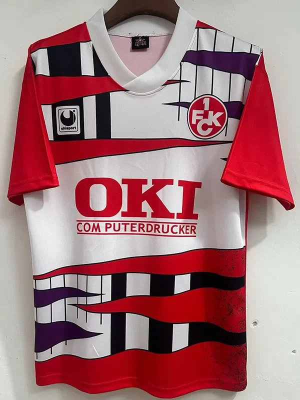 1991-1992 Kaiserslautern Home Retro Soccer Jersey