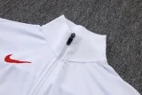 2025-26 PSG White Jacket Tracksuit  #A25110