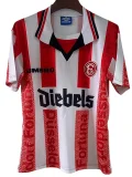 1998 Fortuna Dusseldorf Red White Retro Soccer Jersey