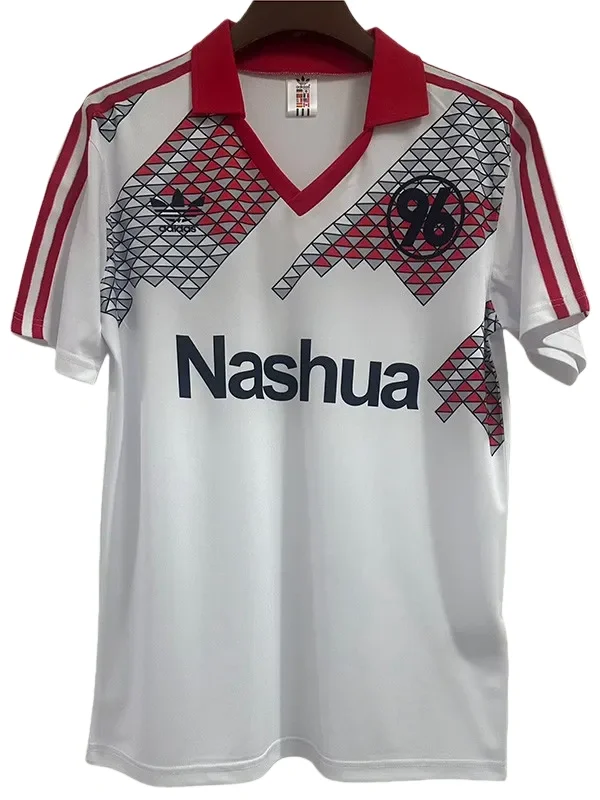 1991 Hannover 96 White Retro Soccer Jersey