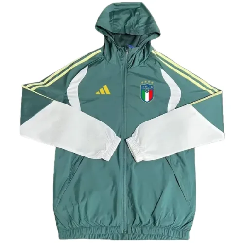 2026-27 Italy Green Windbreaker