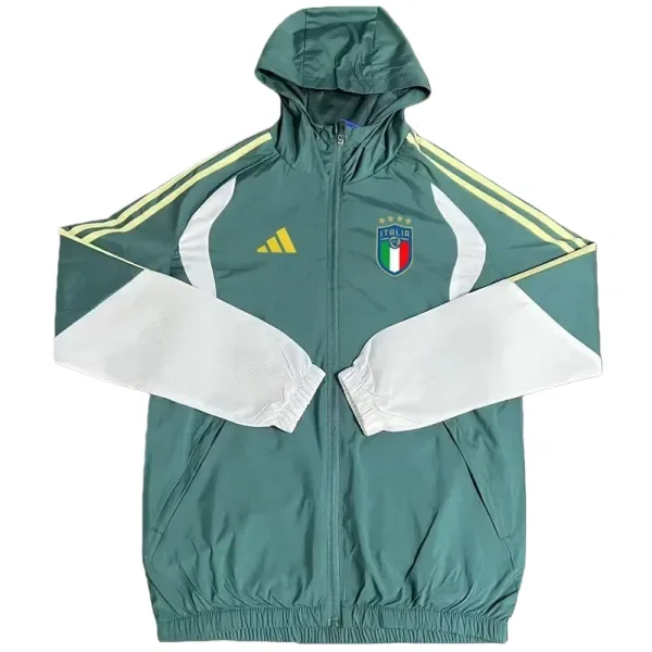 2026-27 Italy Green Windbreaker