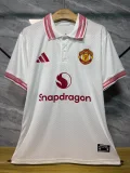 2025-26 Mens Manchester United Special Edition white polo Player version Soccer Jersey