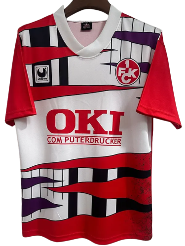 1991-1992 Kaiserslautern Home Retro Soccer Jersey