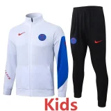 2025-26 Kids PSG White Jacket Tracksuit  #E25214