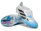 adidas 26 Predator Elite Tongue FG white/blue Soccer Shoes