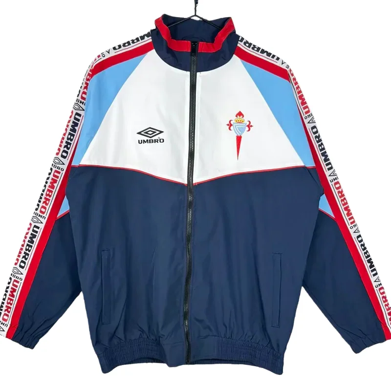 1998-1999 Celta White Black Retro Windbreaker