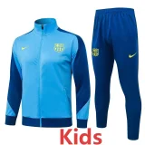 2025-26  Kids  Barcelona Light blue Jacket Tracksuit  #E25207