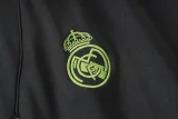 2025-26 Kids Real Madrid  Light green Jacket Tracksuit #E25217