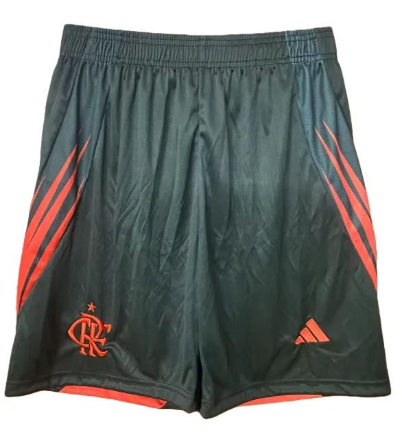 2025-26 Mens Flamengo away black Shorts Pants