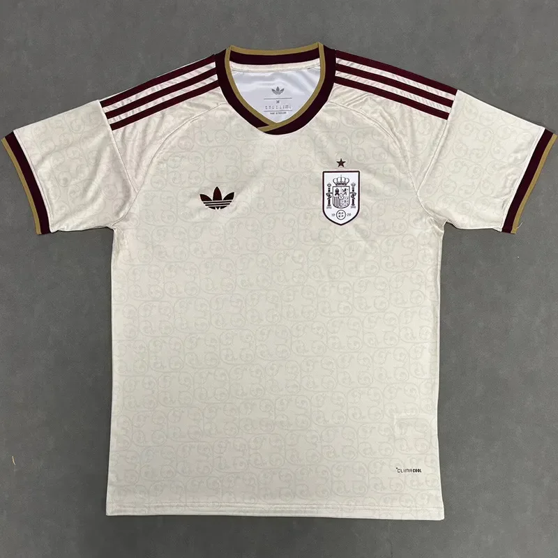 2026-27 Mens Spain away white soccer Jersey