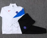 2025-26 Kids PSG White Jacket Tracksuit  #E25214