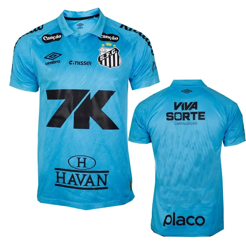 2025-26  Mens Santos  Third away Prints Sponsor soccer jersey