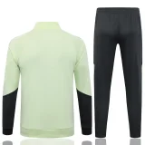 2025-26 Kids Real Madrid  Light green Jacket Tracksuit #E25217