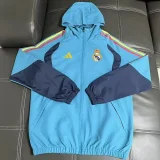 2026-27 Mens  Real Madrid Blue windbreaker