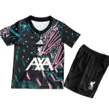 2025-26 Kids LIV Black Special Edition soccer Jersey