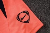 2025-26 Mens Barcelona Orange Training Short Suit #D25272