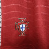 2025-26 Mens Portugal home red player  Shorts Pants