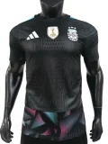 2026-27 Mens Argentina Black Goalkeeper FIFA World Champions 2022 Patch Player version soccer Jersey