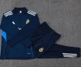 2025/26 Mens Real  Madrid  Royal blue Half Pull Tracksuit  #B25147