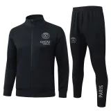2025-26 PSG Jordan Black Jacket Tracksuit  #A25118