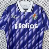 1992-1993 Valladolid Home Retro Soccer Jersey