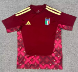 2026-27 Mens Italy red GoalKeeper Soccer Jersey