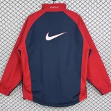 1998-1999 Mens Arsenal Black red Retro Windbreaker