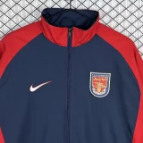 1998-1999 Mens Arsenal Black red Retro Windbreaker