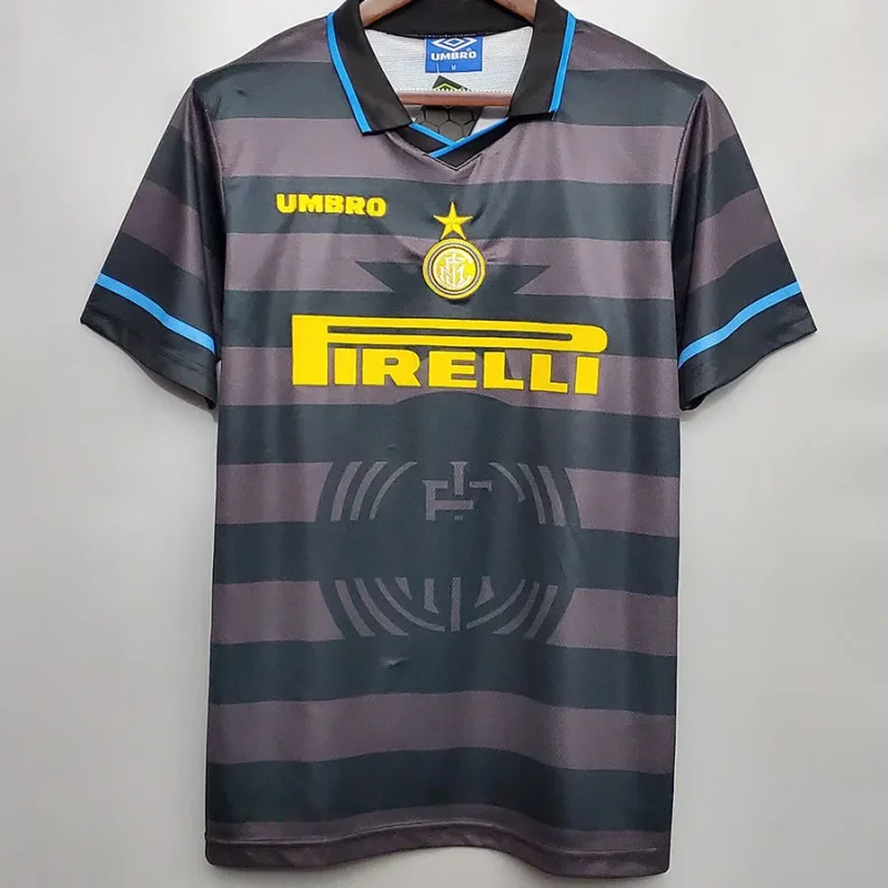 1997-98 Mens Inter Milan Retro Third  Away soccer Jersey