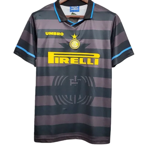 1997-98 Mens Inter Milan Retro Third  Away soccer Jersey