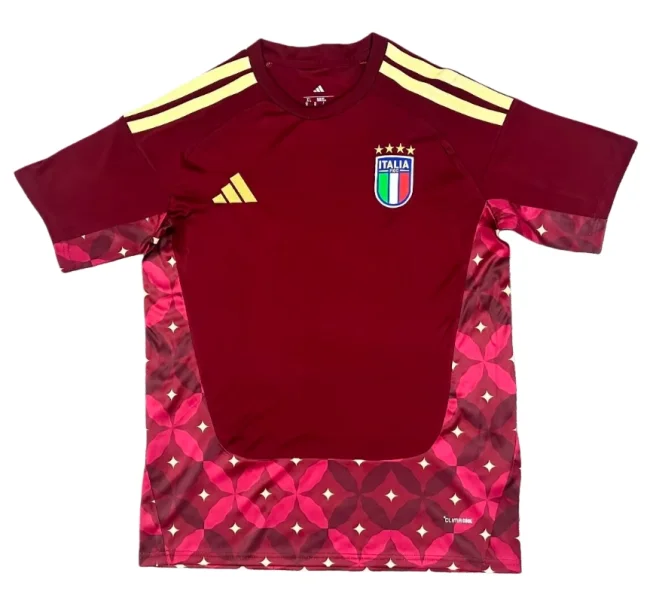 2026-27 Mens Italy red GoalKeeper Soccer Jersey