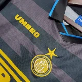 1997-98 Mens Inter Milan Retro Third  Away soccer Jersey