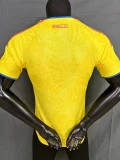 2026-27  Mens Colombia home Player yellow soccer jersey