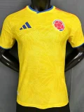 2026-27  Mens Colombia home Player yellow soccer jersey