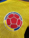 2026-27  Mens Colombia home Player yellow soccer jersey