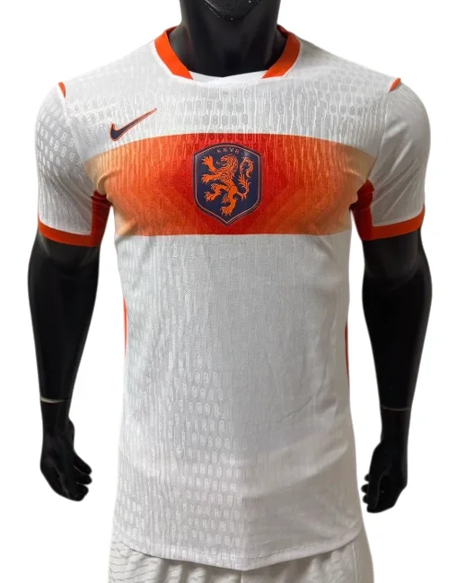 2026-27 Mens Netherlands away white Player version soccer jersey