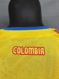 2026-27  Mens Colombia home Player yellow soccer jersey