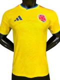 2026-27  Mens Colombia home Player yellow soccer jersey