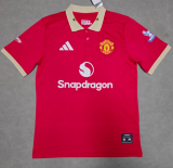 2026-27 Mens Manchester United red polo Soccer Jersey