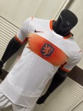 2026-27 Mens Netherlands away white Player version soccer jersey