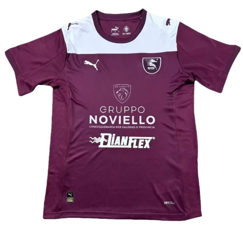 2025-26 Mens Salernitana Home Fans Soccer Jersey
