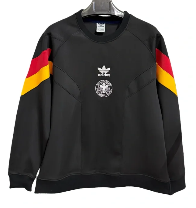 2025-26 Mens  Germany black Hoodie (无帽卫衣)