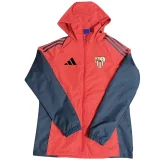 2026-27 Mens Sevilla Red Windbreaker