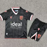 2025-26 Kids West Bromwich Third Away Soccer Jersey