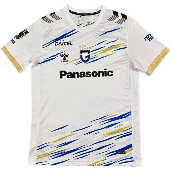 2026-27 Mens Gamba Osaka Away White Fans Soccer Jersey