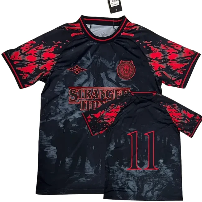 2026-27 The Helfire Club Hawkins Stranger things Concept Black Training shirts
