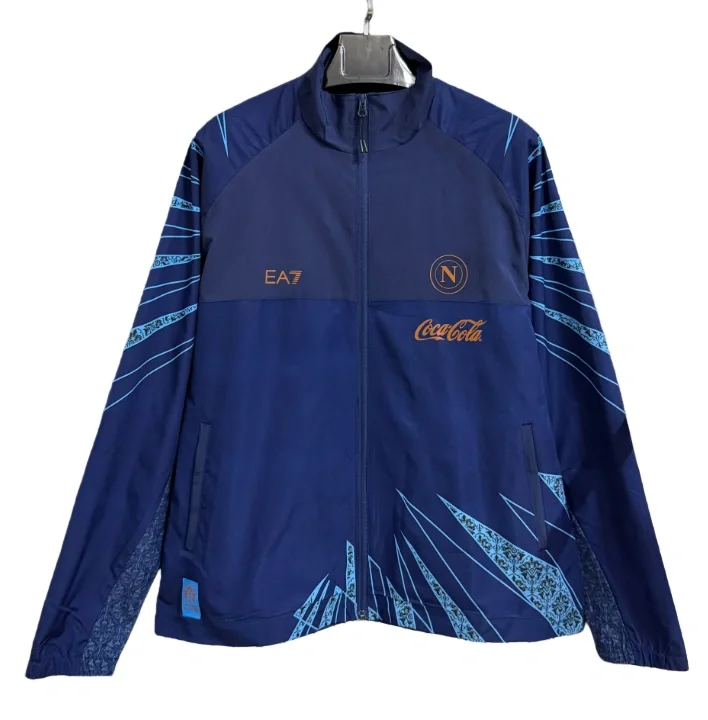 2025-2026 Mens Napoli Dark Blue Windbreaker