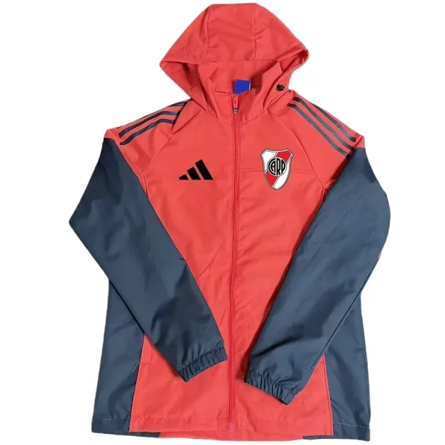 2026-27 River Plate Red Windbreaker
