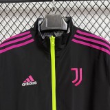 2025-26 Mens Juventus grey black Double Sided Windbreaker